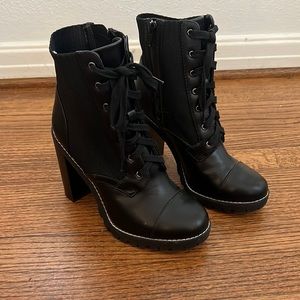 BCBGeneration Pilas Lace-Up Bootie (Women) size 9